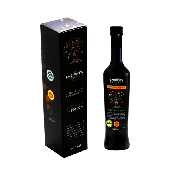 COSECHA TEMPRANA Botella + estuche individual Cristal 500 ML  Modelo Virginia 