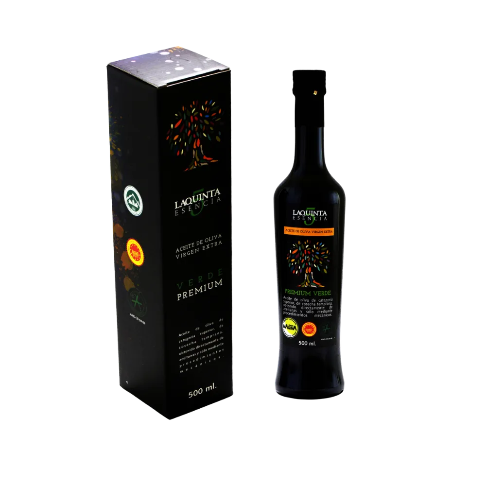 COSECHA TEMPRANA botella con estuche individual 500 ml Modelo Virginia 